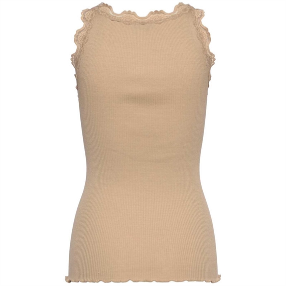 Rosemunde RWBabette Long Lace Top, Safari